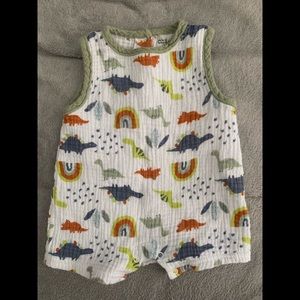 Chick Pea Muslin romper